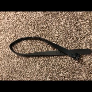 2 piece belt set- old navy- black and brown set